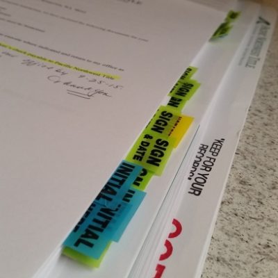 paperwork