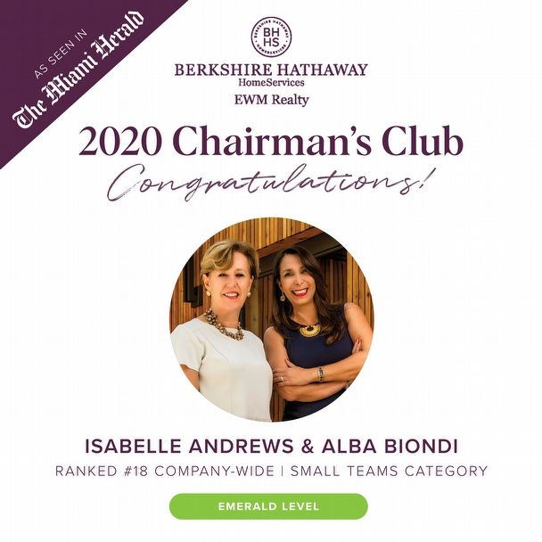 2020 Chairman's Club Awards