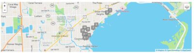 area map Coconut Grove Listings